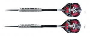 Harrows šipky ASSASSIN 80%, steeltip, 24g, sada