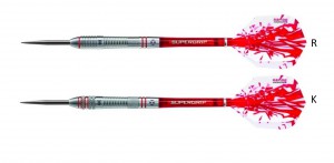 Harrows šipky RAPIDE 90 %, steeltip, 24g, sada