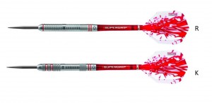 Harrows šipky RAPIDE 90 %, steeltip, 25g, sada