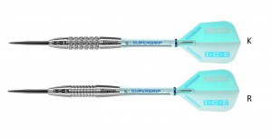 Harrows šipky ICE 90%, steeltip, 25g, sada