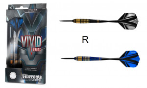 Harrows šipky Vivid, steeltip, 25g, sada
