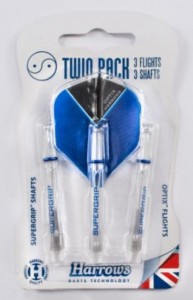 Harrows letky a násadky, Twin Pack, medium, sada