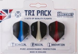Harrows letky RETINA FLIGHT, 3 pack, sada