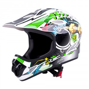 W-TEC downhill přilba FS-605 Allride, cartoon, 15348