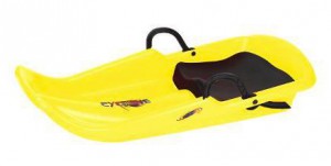 Plastkon boby Cyclone se sedátkem, žluté, 1410