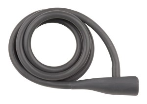 PRO-T zámek spirála M10 x 135cm Silicone, šedá, 23401