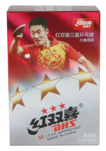  míčky na stolní tenis Forty 3*, 6ks, 1329