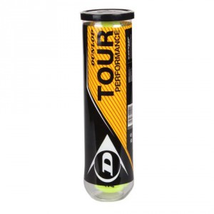 Dunlop tenisové míče TOUR, 4 ks, 210