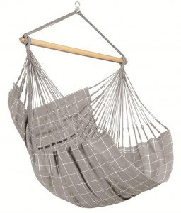 La Siesta houpací závěsná sedačka Domingo comfort modern, DOL18M-w6, almond