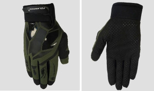 Polednik motokros (off road) rukavice HRNT AXS, khaki