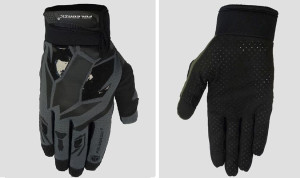 Polednik motokros (off road) rukavice HRNT AXS, šedá