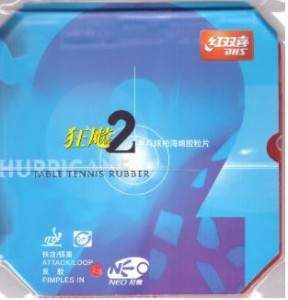 DHS potah na pálku ping pong Hurricane 2 Neo