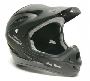Polisport přilba Black Thunder DH, 03405