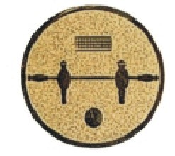 Bauer logotyp kovový LTK 057