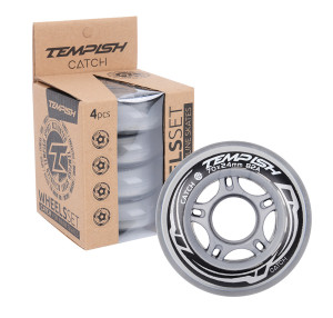 Tempish kolečka in line CATCH 70x24 mm 82A , set (4 ks)
