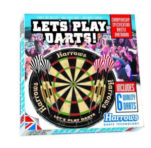 Harrows sisalový terč LETS PLAY Darts, kulaté dráty