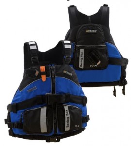 Artistic vesta Bering Sea, modrá