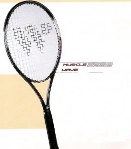 Wish tenisová raketa CARBON Muscle wave 2599, doprodej