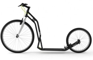 Yedoo koloběžka Five (řada Numbers), 26"/20", black + DÁREK