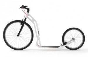 Yedoo koloběžka Five, (řada Numbers), 26"/20", white