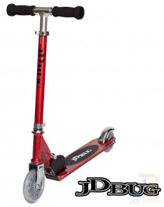 Yedoo koloběžka JD BUG Junior Street 100, red, JD-JU100