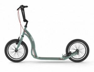 Yedoo koloběžka Friday (řada Alloy), silvergreen