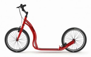 Yedoo koloběžka Dragstr (řada Alloy), red