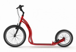 Yedoo koloběžka Rodstr (řada Alloy), red