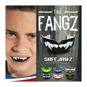 Safe Jawz chránič zubů Extro Series Fangz  black, SJFANGZBLa