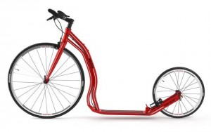 Yedoo koloběžka Wolfer (řada Alloy), red