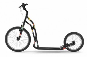 Yedoo koloběžka Around the World 20"16" (řada Steel), black