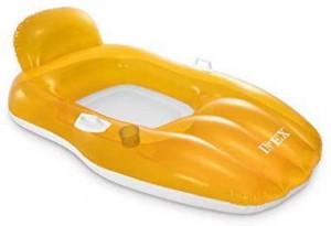 Intex lehátko nafukovací CHILL N Float 163x104 cm, 56805 