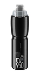 Elite Láhev ELITE Jet Plus 0,95 L, černá-šedé logo, 26300