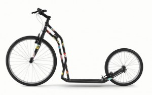 Yedoo koloběžka Around the world 2620 (řada Steel), black