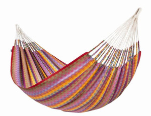 La Siesta houpací síť Flora kingsize pattern, FLH18P-27, flowers