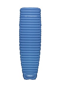 Trimm nafukovací matrace FOLLY, 6,5 cm, steel blue / dark grey