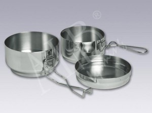 Var nerezový EŠUS, trojdílný