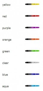 Harrows násadky Supergrip fusion short, sada, 3 ks