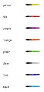 Harrows násadky Supergrip fusion midi, sada, 3 ks