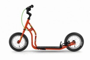 Yedoo koloběžka Mau Emoji (řada Kids), red