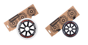 Tempish kolečka in line RADICAL 100x24 85/86A, sada (3 ks)