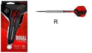 Harrows šipky Rival 90%, steeltip, 22g, sada