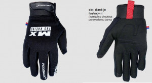 Polednik off road - motokros rukavice MX PRO EVO, černá