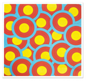 Yate terč "SALAD" 63 x 63 cm speciální papír + nylon, 10 ks