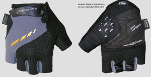 Polednik dámské cyklistické rukavice MEMOGEL LADY, černá