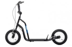 Yedoo koloběžka OX, 12"/12", black/blue + DÁREK