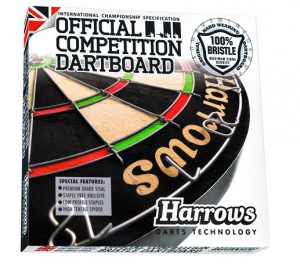 Harrows sisalový terč OFFICIAL Competition Board, kulaté dráty