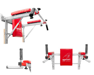 Apriori závěsná FITNESS BRADLA + HRAZDA NA RIPSTOL, tyč hrazdy - lomená