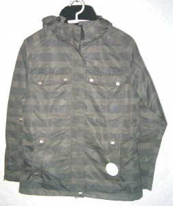 Merco sportovní bunda Congo, hnědá kostka