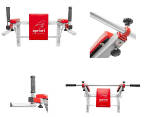 Apriori fitness BRADLA + HRAZDA NA STĚNU, závěsná, tyč hrazdy - rovná